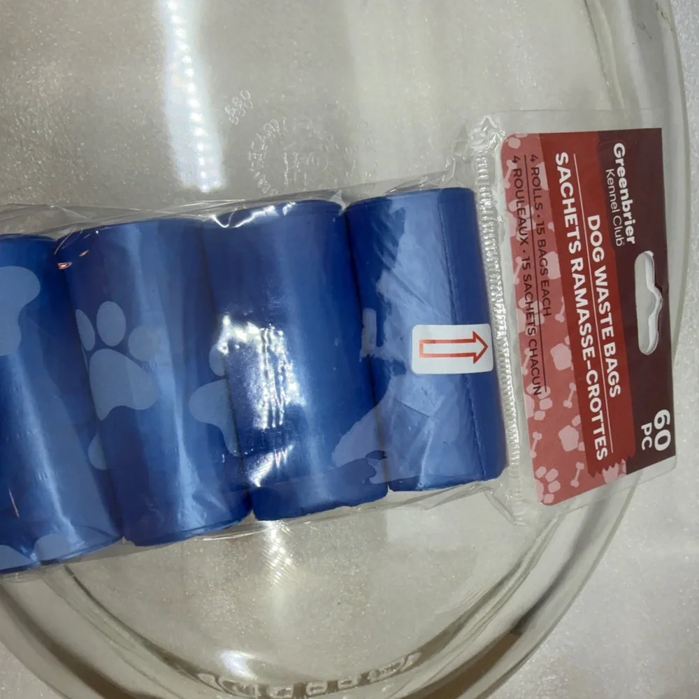 Greenbrier Blue Dog Waste Bags - 60 Pack